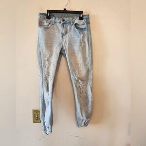Supra Denim mid rise ankle length jeans size 5